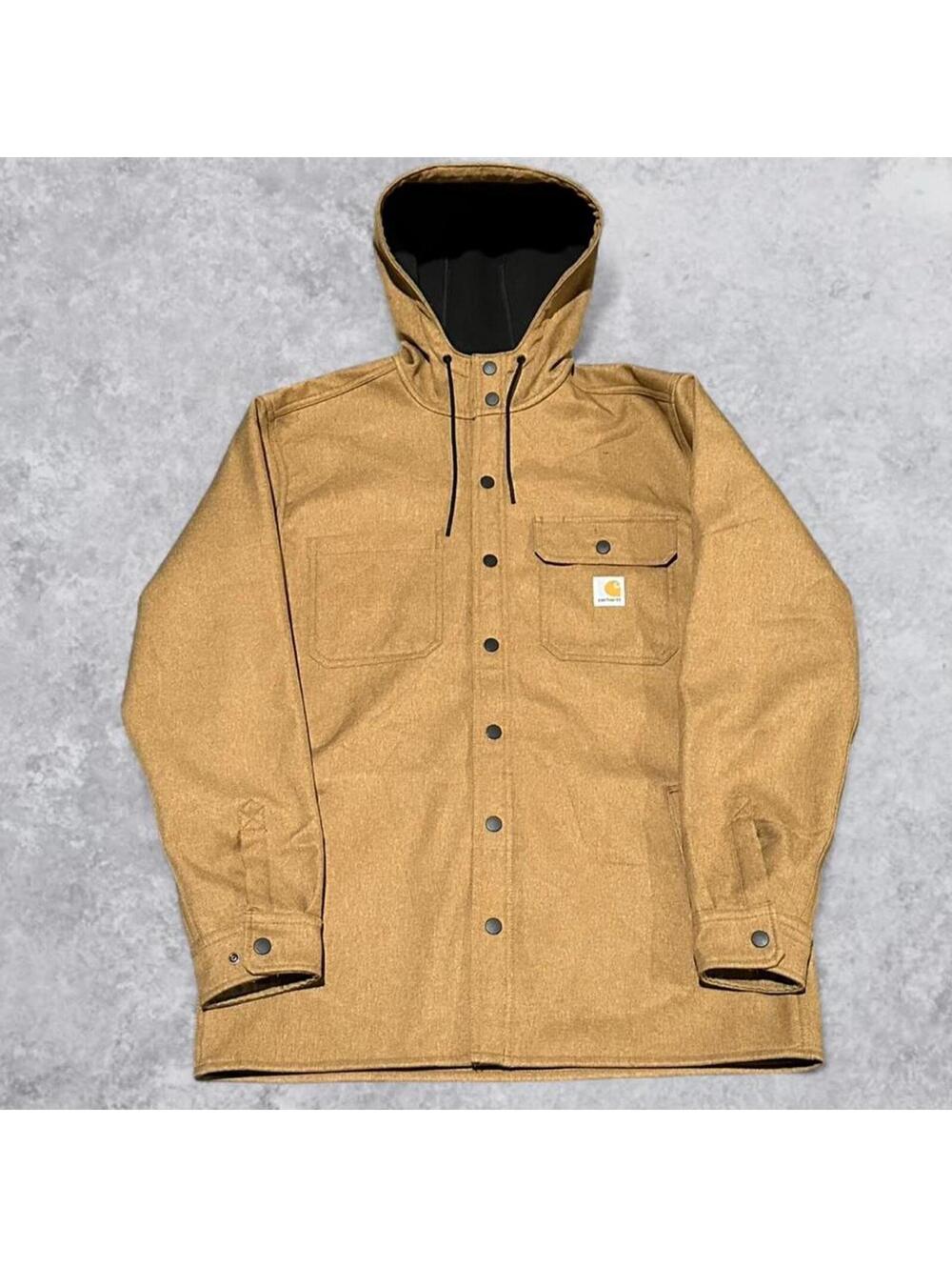 Carhartt Rain Defender Snap On Jacket - Size Medium